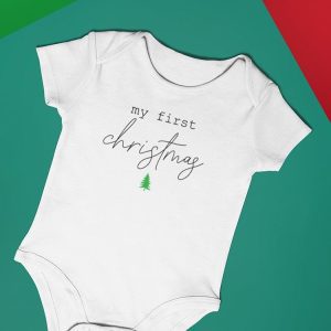 My First Christmas. Bodysuit